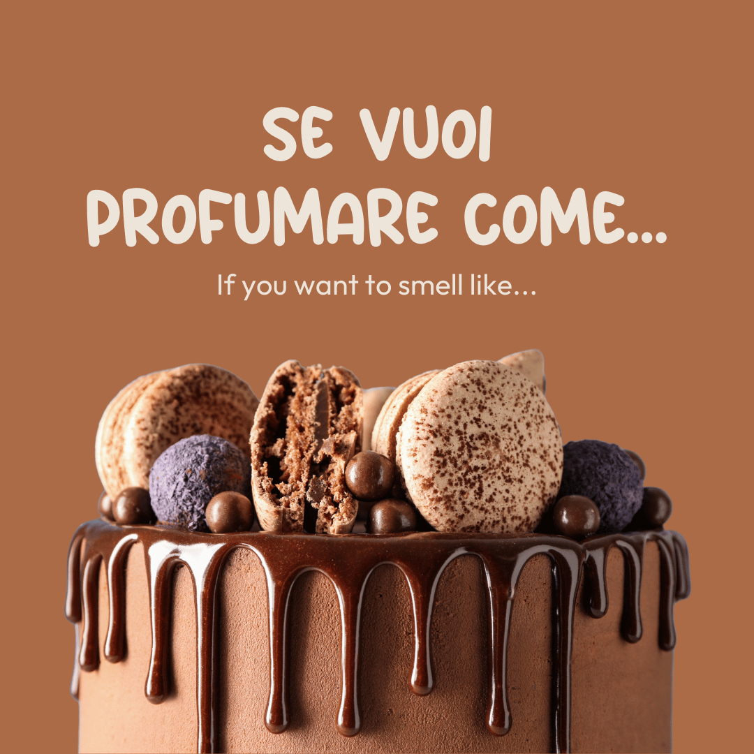 Acqua profumata cioccolato intenso