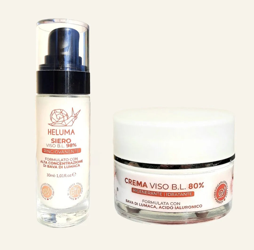 Kit Crema e Siero alla Bava di Lumaca X2 in Offerta