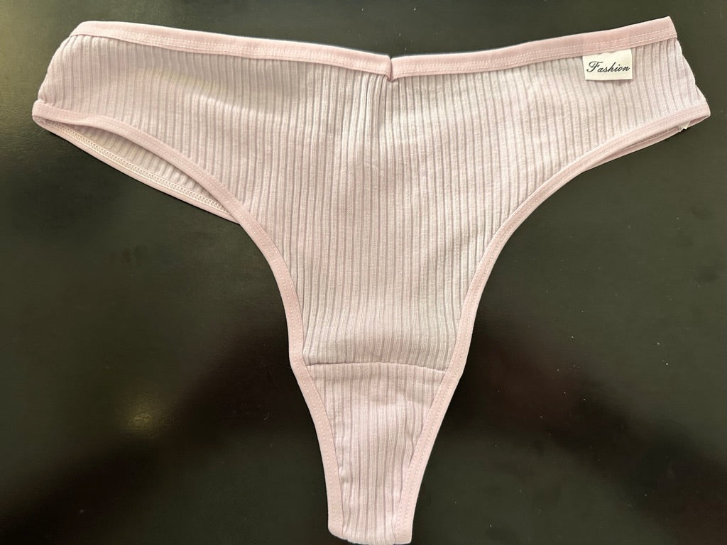 Mutandine Sexy Autunno/Inverno per Donne, Intimo Invisibile a Coste sottili