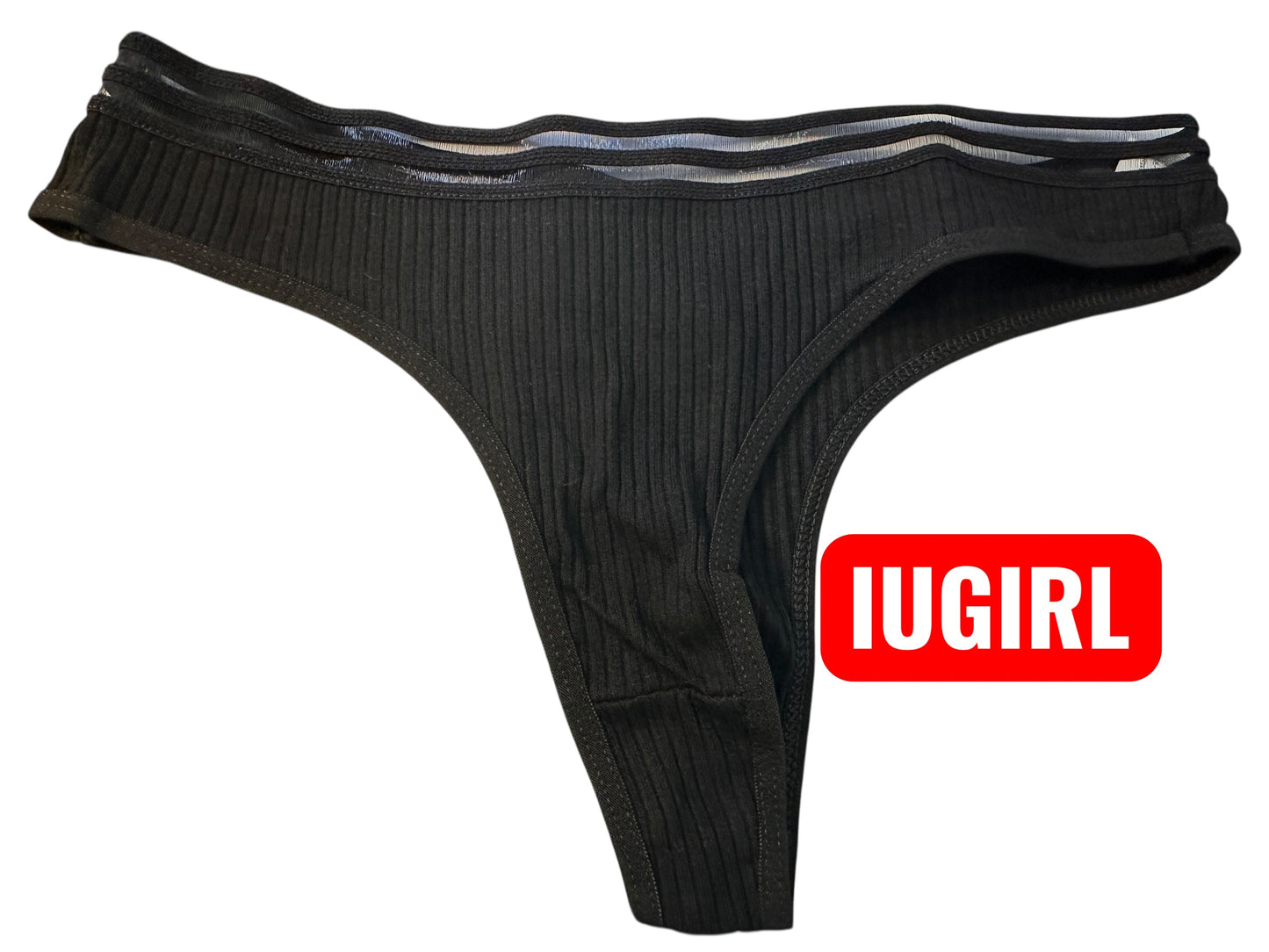 Mutandine Senza Cuciture a Vita Bassa con Pannello Mesh
