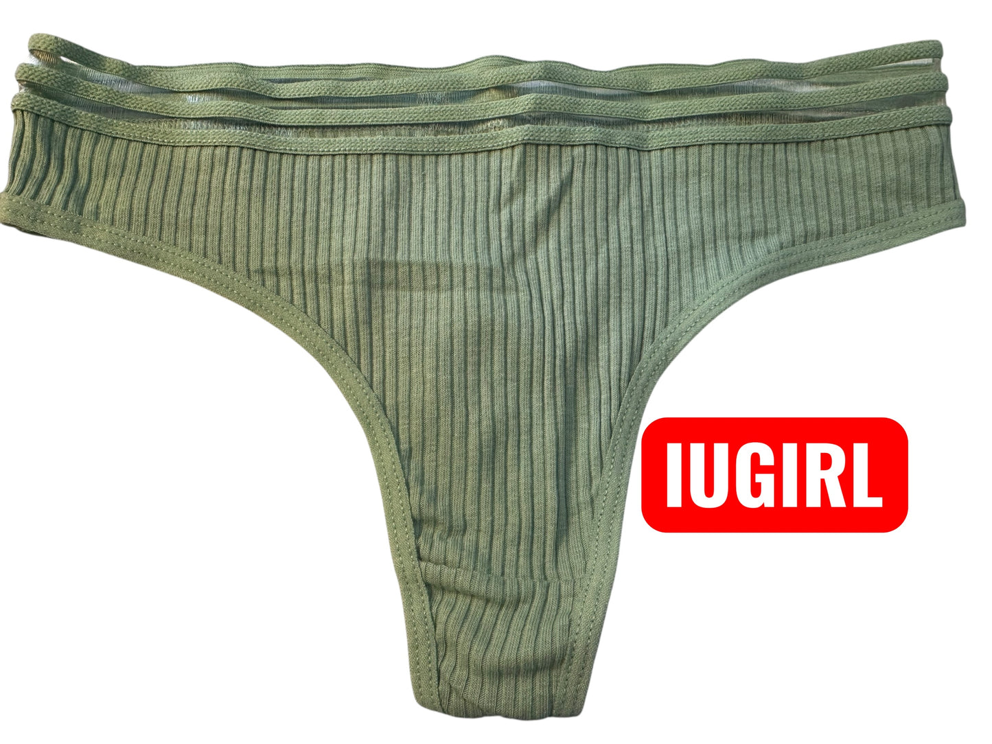 Mutandine Senza Cuciture a Vita Bassa con Pannello Mesh