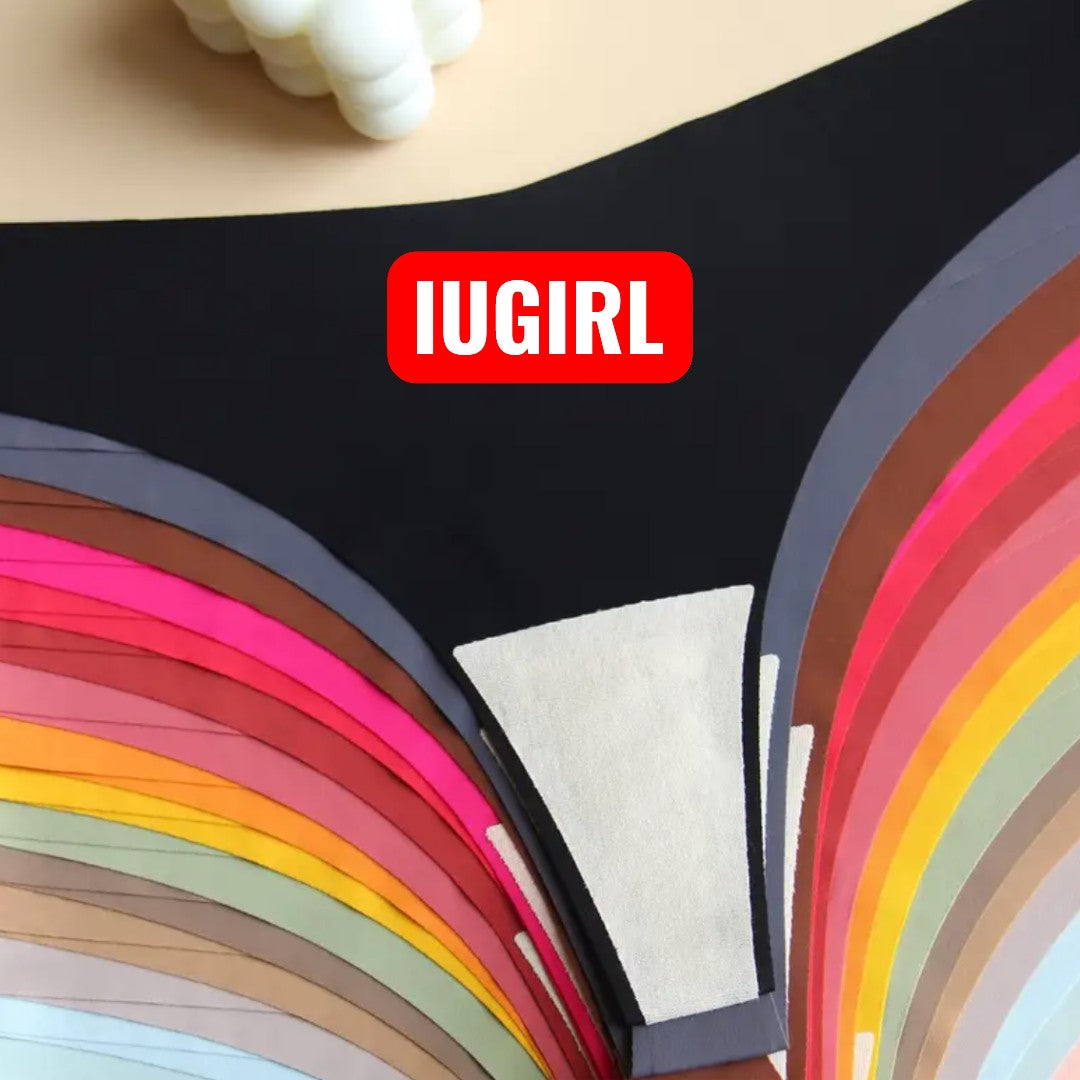 intimo donna senza cuciture in tinta unita, morbido e traspirante, comodo e innovativo