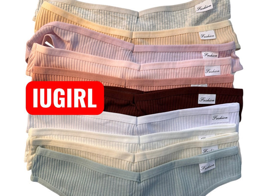 Mutandine Sexy Autunno/Inverno per Donne, Intimo Invisibile a Coste sottili